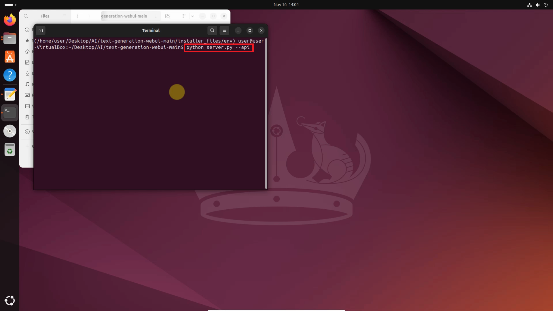 oobagooba server api