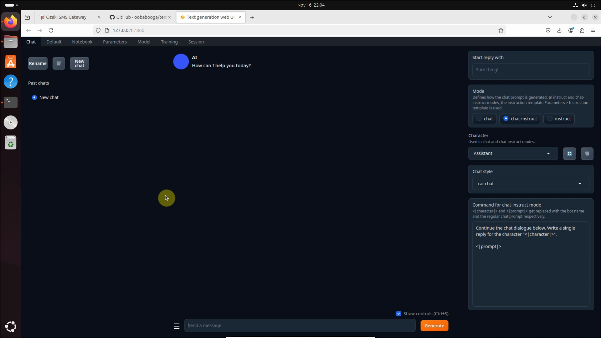 web gui